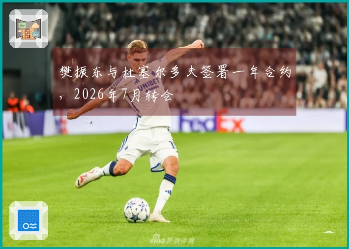 樊振东与杜塞尔多夫签署一年合约，2026年7月转会